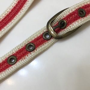 Red and White Gap Belt
